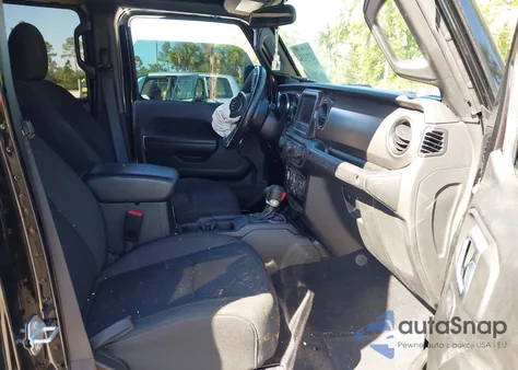 2022 Jeep Wrangler Unlimited Sport S 4X4 z USA, uszkodzony, nr VIN 1C4HJXDG2NW134125